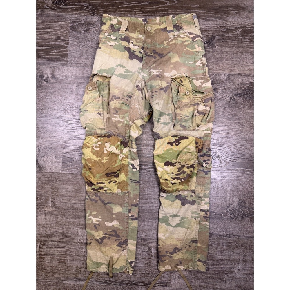 Vintage US Military OCP Pants Mens Medium Regular Camo Multicam Trousers